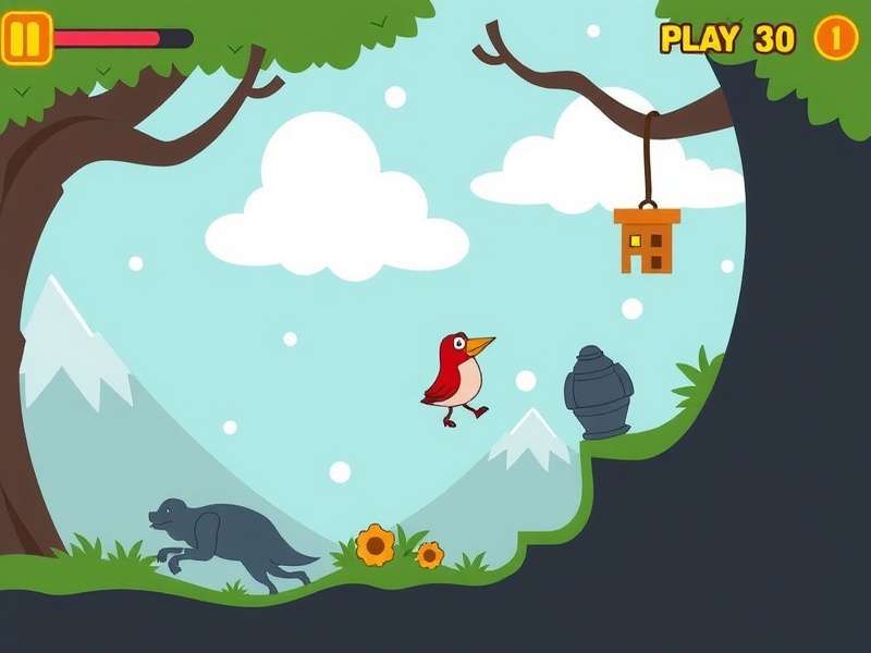 A smartphone displaying the Doodle Jump game mid-play, showcasing colorful platforms and the Doodler