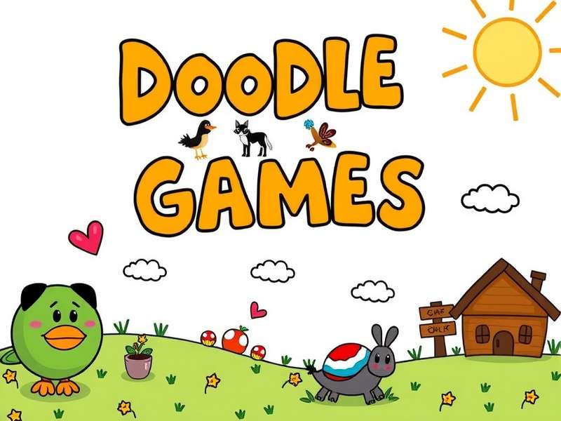 Doodle Jump gameplay screenshot showing the character on platforms