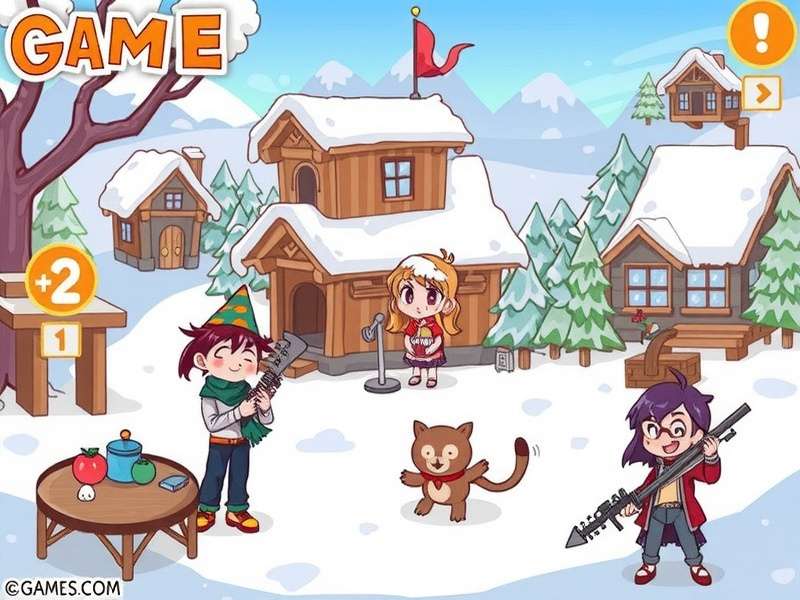 Colorful abstract platformer game background representing Doodle Jump