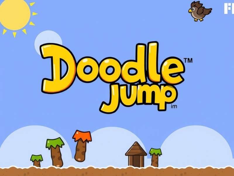 Flowchart showing Doodle Jump's platform generation algorithm