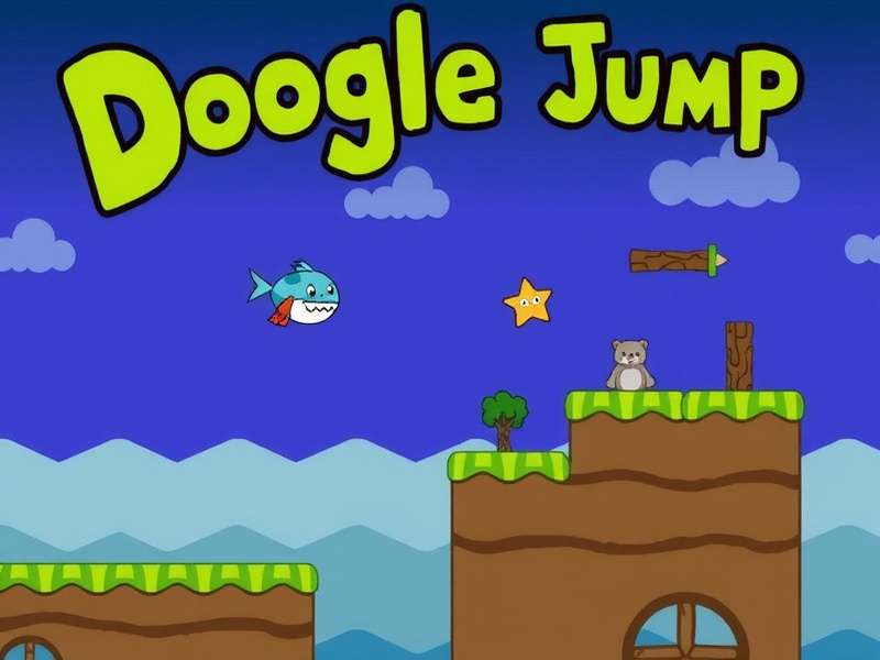 Evolution of Doodle Jump graphics from 2009 to 2025