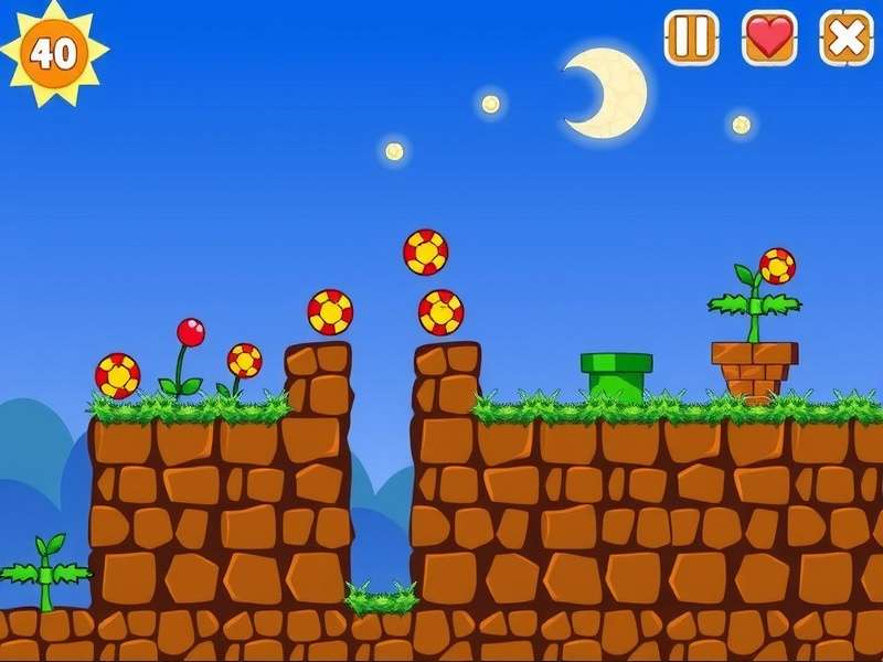 Doodle Jump 2 gameplay screenshot showing multiple levels