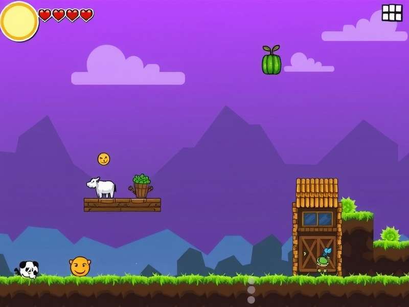 Detailed breakdown of the Doodle Jump Game Over screen interface