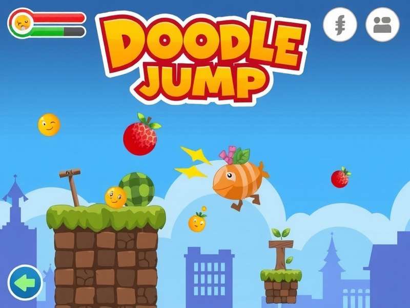 Early sketches and development notes for Doodle Jump