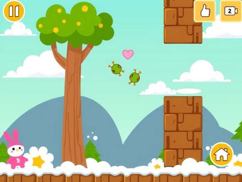 Doodle Jump gameplay on Poki platform showing character jumping on platforms