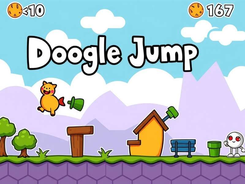 Mobile games like Doodle Jump on multiple screens