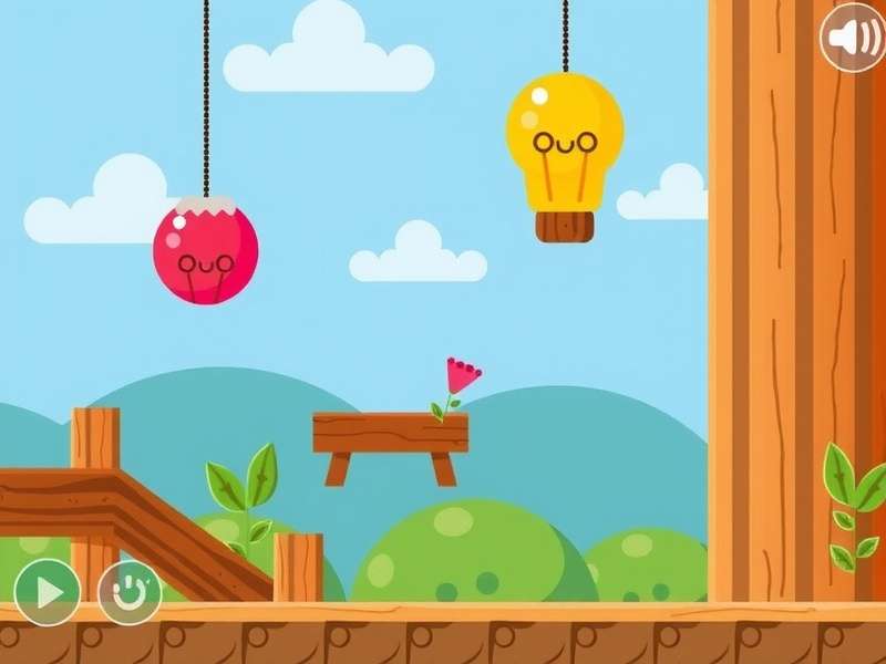 A gamer wearing headphones playing Doodle Jump on a mobile device, emphasizing sound immersion