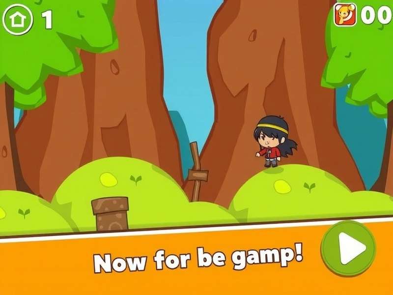 Gameplay screenshot of Doodle Jump 2 showing new characters and vibrant backgrounds