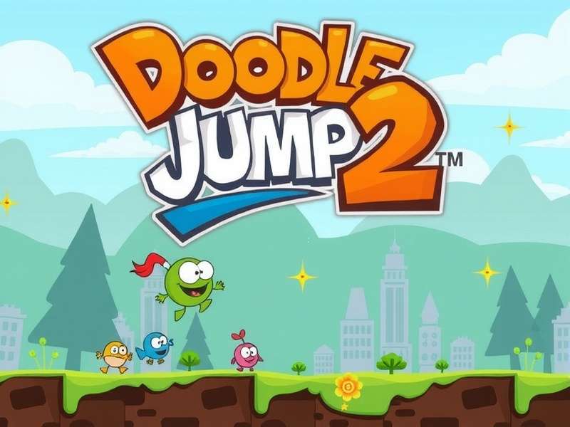 Doodle Jump 2 Teaser Image - New characters and platforms