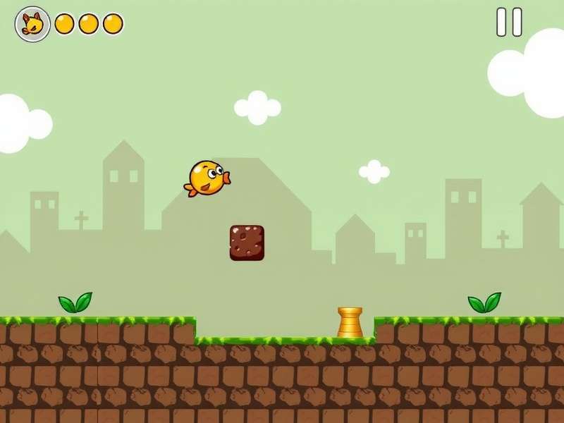 Doodle Jump Poki 2 gameplay screenshot showing the cute doodle character jumping across platforms with vibrant background