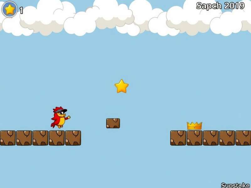 Doodle Jump Unblocked gameplay screenshot showing the iconic platform jumper