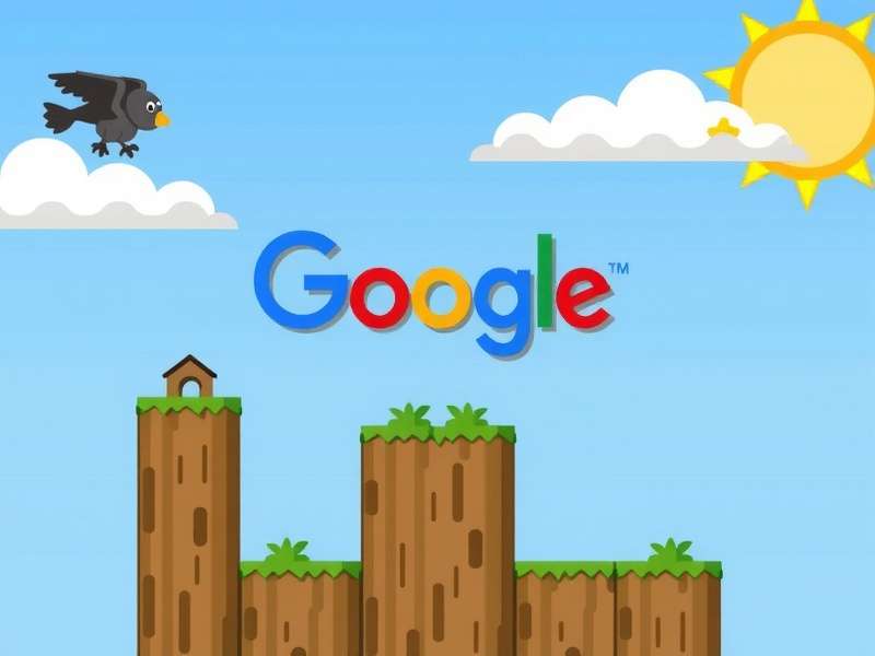 Doodle Jump gameplay with platforms and doodle character jumping upward