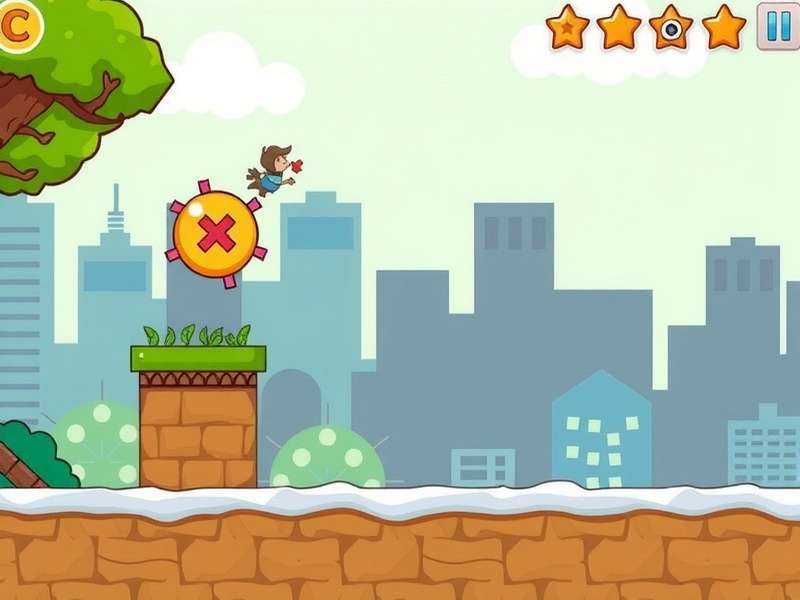 Doodle Jump Google strategy map showing optimal platform paths, power-up locations, and safe zones for high-score runs.